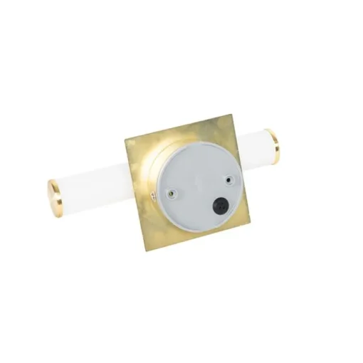 QAZQA Moderne badkamer wandlamp goud IP44 2-lichts - Bath