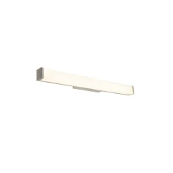 QAZQA Moderne badkamer wandlamp staal 62 cm IP44 - Cascada