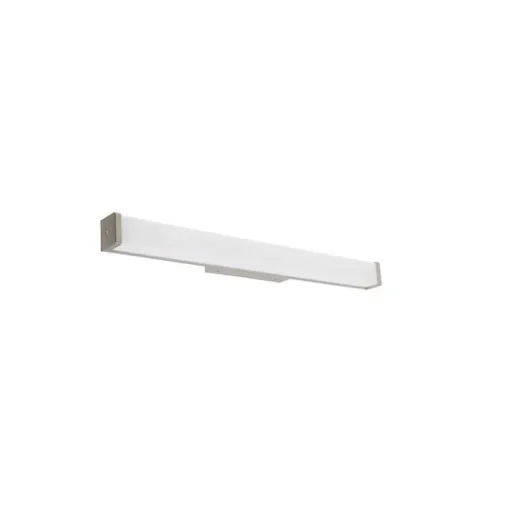 QAZQA Moderne badkamer wandlamp staal 62 cm IP44 - Cascada