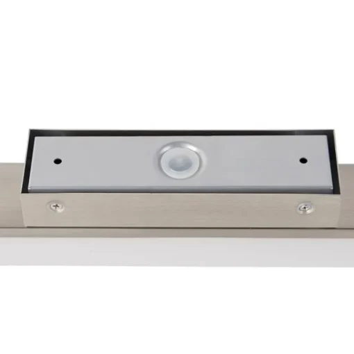 QAZQA Moderne badkamer wandlamp staal 62 cm IP44 - Cascada
