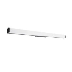 QAZQA Moderne badkamer wandlamp zwart 92 cm IP44 - Cascada