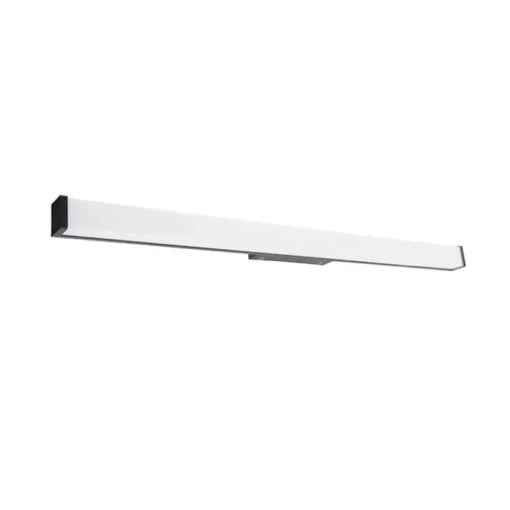 QAZQA Moderne badkamer wandlamp zwart 92 cm IP44 - Cascada
