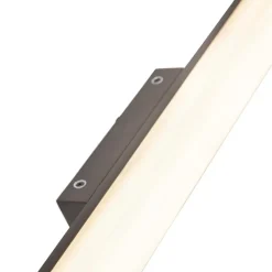 QAZQA Moderne badkamer wandlamp zwart 92 cm IP44 - Cascada