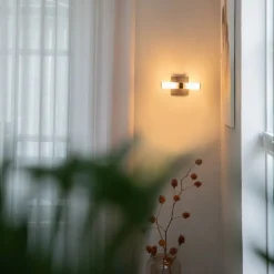 QAZQA Moderne badkamer wandlamp zwart IP44 2-lichts - Bath