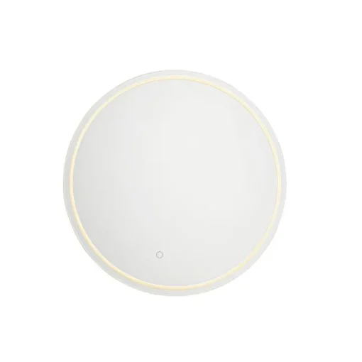 QAZQA Moderne badkamerspiegel 60 cm incl. LED en touch dimmer - Sebas