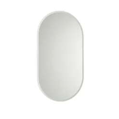 QAZQA Moderne badkamerspiegel incl. LED en touch dimmer - Bouwina