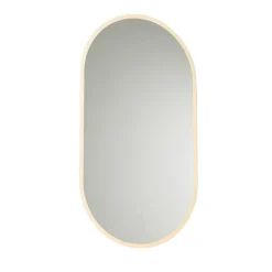 QAZQA Moderne badkamerspiegel incl. LED en touch dimmer - Bouwina