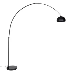 QAZQA Moderne booglamp zwart - XXL