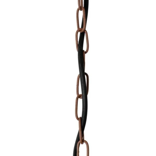 QAZQA Moderne buiten hanglamp roestbruin IP44 - Kansas