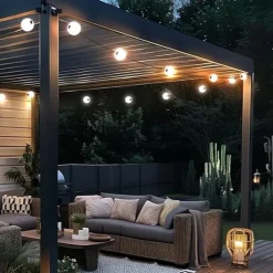 QAZQA Moderne buiten lichtsnoer 16M incl. LED 28-lichts - Malai