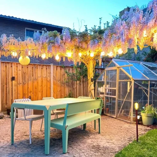 QAZQA Moderne buiten lichtsnoer 16M incl. LED 28-lichts - Malai