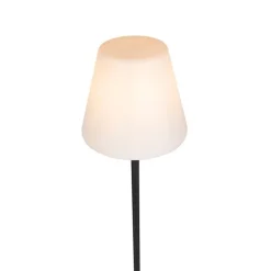 QAZQA Moderne buiten vloerlamp zwart - Virginia