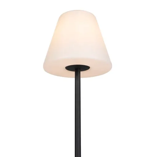 QAZQA Moderne buiten vloerlamp zwart - Virginia