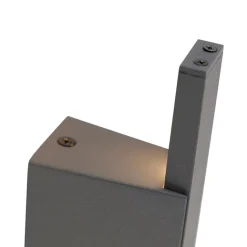 Trio Leuchten Moderne buiten wandlamp donkergrijs IP54 incl. LED - Jamal