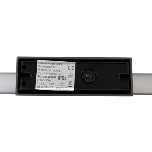 Trio Leuchten Moderne buiten wandlamp donkergrijs IP54 incl. LED - Jamal