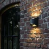 QAZQA Moderne buiten wandlamp donkergrijs incl. LED 2-lichts IP54 - Mal
