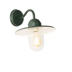 QAZQA Moderne buiten wandlamp donkergroen IP44 - Kansas