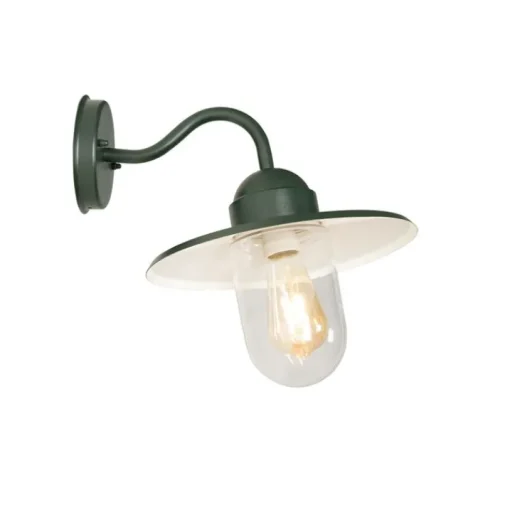 QAZQA Moderne buiten wandlamp donkergroen IP44 - Kansas