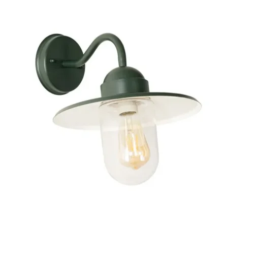 QAZQA Moderne buiten wandlamp donkergroen IP44 - Kansas