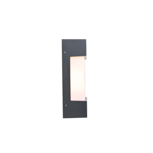 QAZQA Moderne buiten wandlamp donkergrijs IP44 - Tide