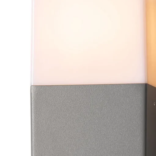 QAZQA Moderne buiten wandlamp grijs IP44 - Denmark