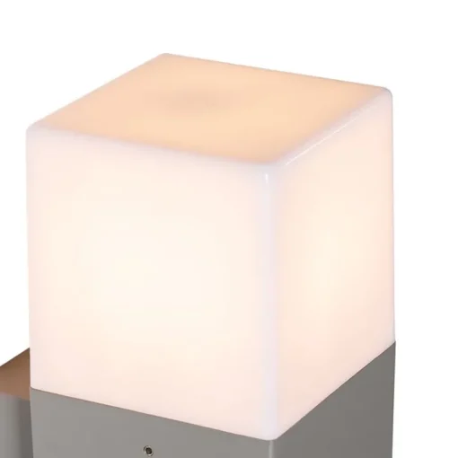 QAZQA Moderne buiten wandlamp grijs IP44 - Denmark