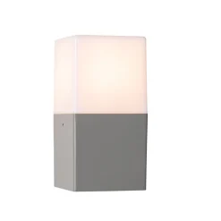 QAZQA Moderne buiten wandlamp grijs IP44 - Denmark
