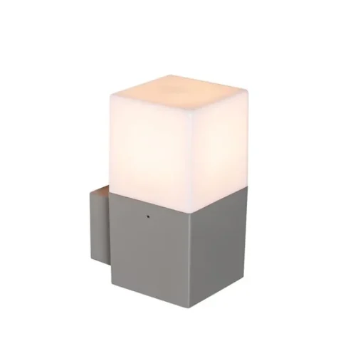 QAZQA Moderne buiten wandlamp grijs IP44 - Denmark