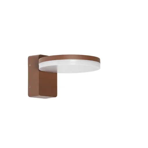 QAZQA Moderne buiten wandlamp roestbruin incl. LED IP54 - Esmee