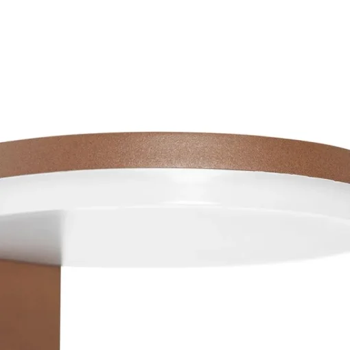QAZQA Moderne buiten wandlamp roestbruin incl. LED IP54 - Esmee