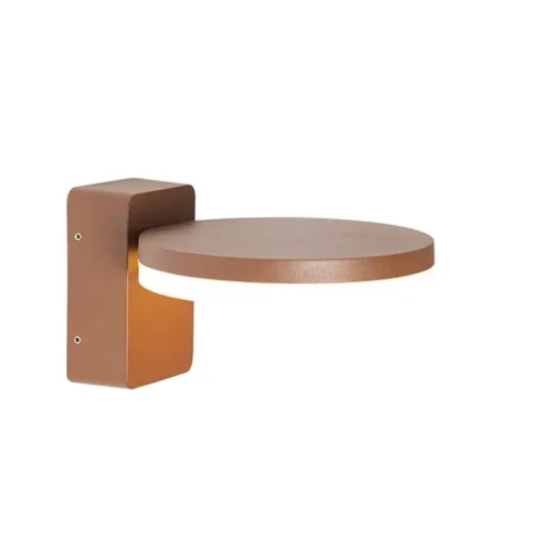 QAZQA Moderne buiten wandlamp roestbruin incl. LED IP54 - Esmee