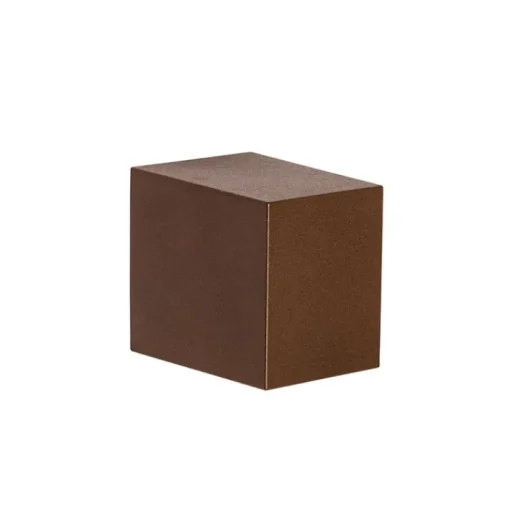 QAZQA Moderne buiten wandlamp roestbruin kunststof - Baleno