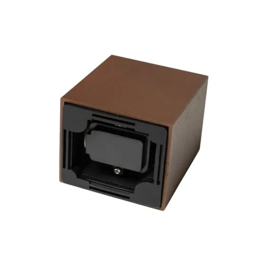 QAZQA Moderne buiten wandlamp roestbruin kunststof - Baleno