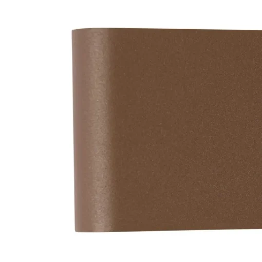 QAZQA Moderne buiten wandlamp roestbruin 17,5 cm incl. LED IP65 - Batt