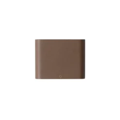 QAZQA Moderne buiten wandlamp roestbruin 11,5 cm incl. LED IP65 - Batt
