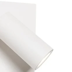 QAZQA Moderne buiten wandlamp wit incl. LED IP54 - Simon