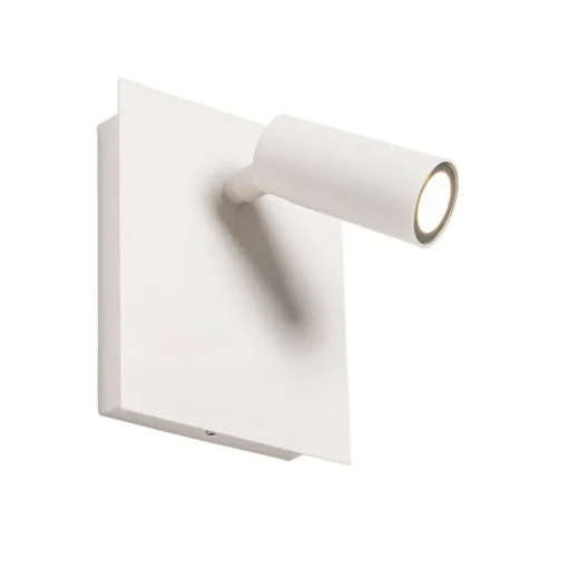 QAZQA Moderne buiten wandlamp wit incl. LED IP54 - Simon