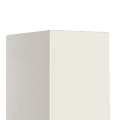QAZQA Moderne buiten wandlamp wit kunststof 2-lichts - Baleno