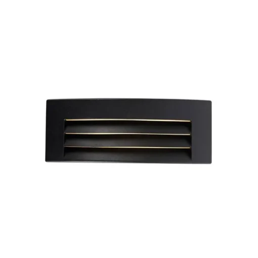 QAZQA Moderne buiten wandlamp zwart IP44 - Hurricane 1