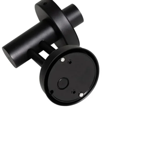 QAZQA Moderne buiten wandlamp zwart met glas - Elly