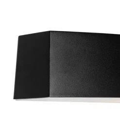 QAZQA Moderne buiten wandlamp zwart IP44 - Bojan