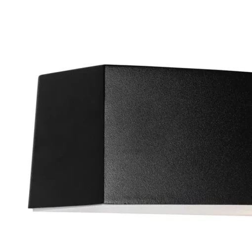 QAZQA Moderne buiten wandlamp zwart IP44 - Bojan