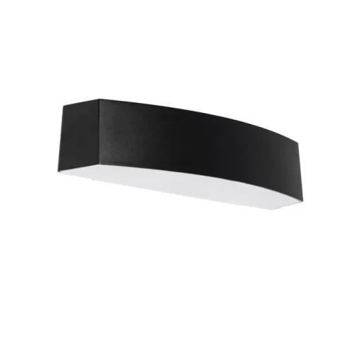 QAZQA Moderne buiten wandlamp zwart IP44 - Bojan