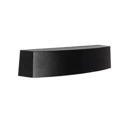 QAZQA Moderne buiten wandlamp zwart IP44 - Bojan