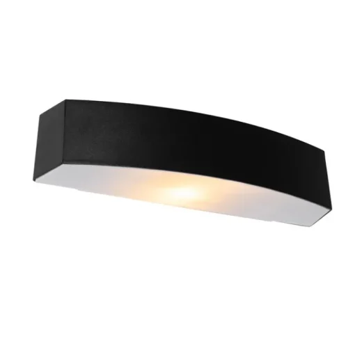 QAZQA Moderne buiten wandlamp zwart IP44 - Bojan