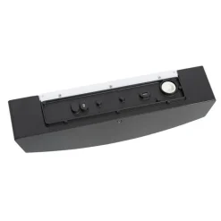 QAZQA Moderne buiten wandlamp zwart IP44 - Bojan