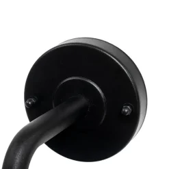 QAZQA Moderne buiten wandlamp zwart met helder glas - Khana