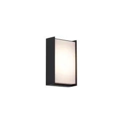 QAZQA Moderne buiten wandlamp zwart incl. LED IP65 - Packet