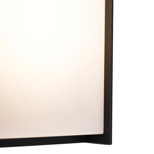 QAZQA Moderne buiten wandlamp zwart incl. LED IP65 - Packet