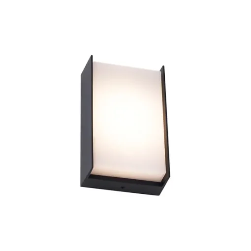 QAZQA Moderne buiten wandlamp zwart incl. LED IP65 - Packet